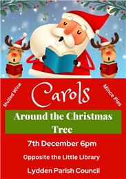 7th December 6 pm Carols Around the Christmas Tree